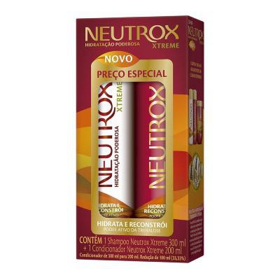 Kit Neutrox Xtreme Shampoo 300ml + Condicionador 200ml
